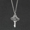 Collier avec pendentif clef de l'univers