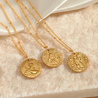 Collier avec Pendentif Constellation Signe du Zodiaque