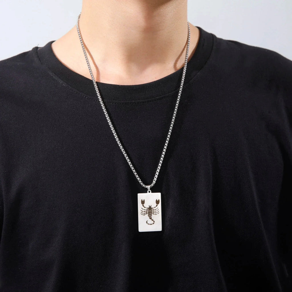 Collar con Colgante Elegante Signo del Zodíaco Astrológico