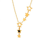 Collier avec Pendentif Etoile Astres