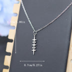 Collier avec Pendentif Etoile pour Homme argent