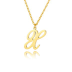 Collar con colgante inicial para mujer - letra 