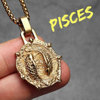 Collier avec Pendentif Signe du Zodiaque