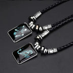 Collier avec Pendentif Signe du Zodiaque pour Homme