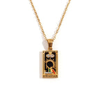 Collier avec Pendentif Tarot