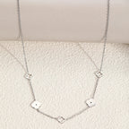 Collier avec Pendentif Trèfle à 4 Feuilles argent