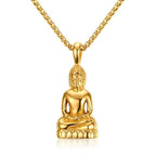 Gold Buddha Necklace