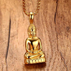 Gold Buddha Necklace