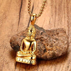 Gold Buddha Necklace