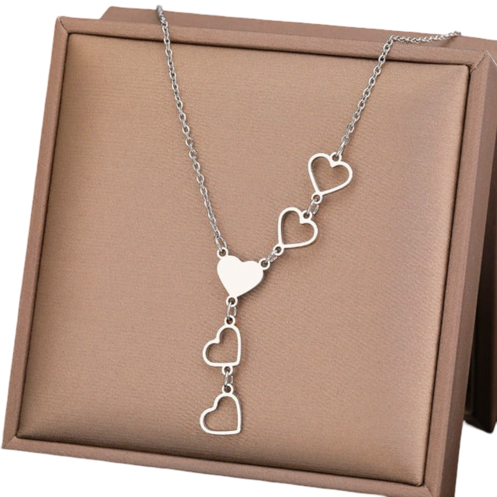 Collar Corazón Largo