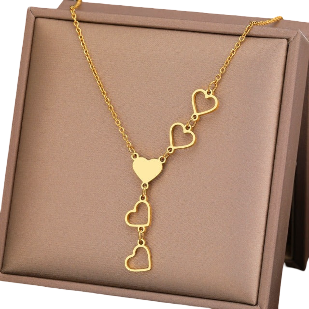 Collar Corazón Largo