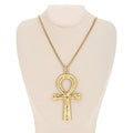 Collier Croix Egyptien Or