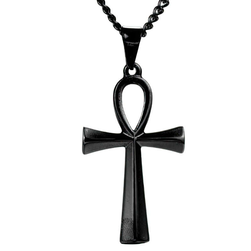 Collier Croix Egyptienne Pendentif
