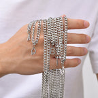 Collier homme avec pendentif personnalisé initiale 