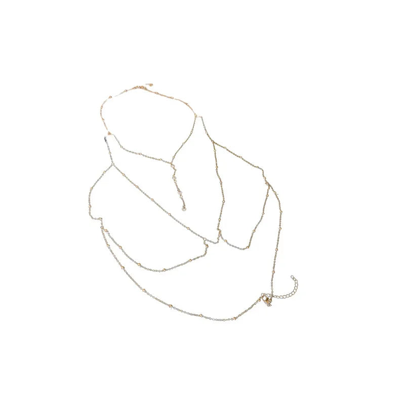 Collar de Escote para Mujer Cadena
