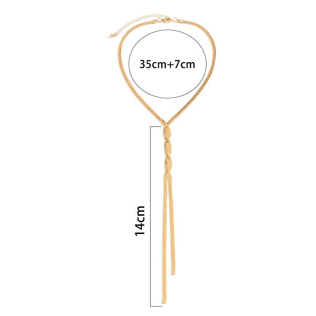 Gold & Silver Necklace for Women