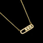 Oriental Gold Infinity Necklace