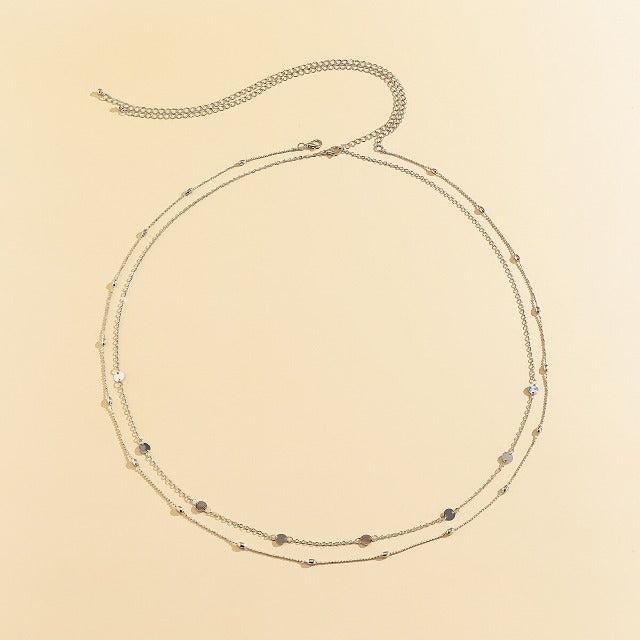 Silver Belly Chain for Women