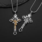 Saint Benedict Jesus Cross Necklace and Pendant