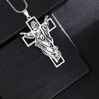Saint Benedict Jesus Cross Necklace and Pendant Style E