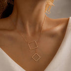 Collier Géométrique Femme or