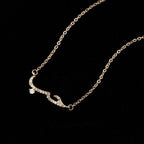 Collar Islam Mujer Musulmana Árabe oro rosa