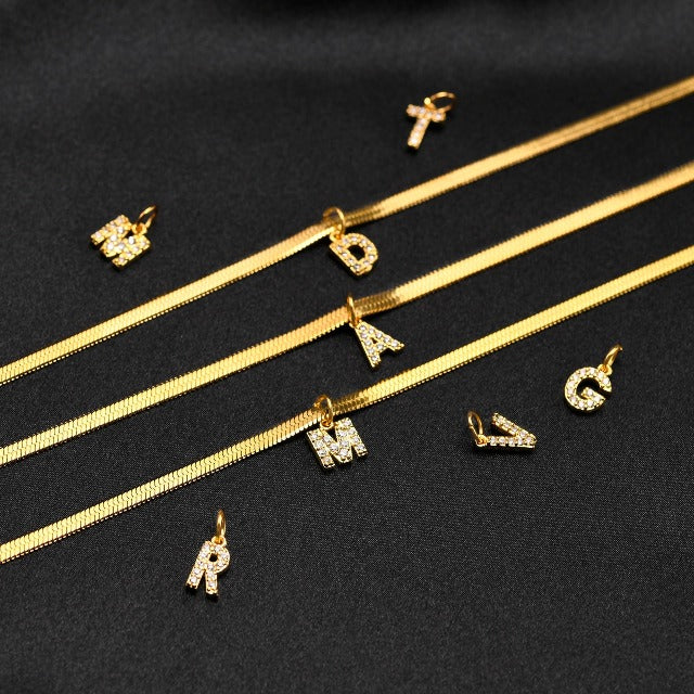Personalized Initial Letter Necklace