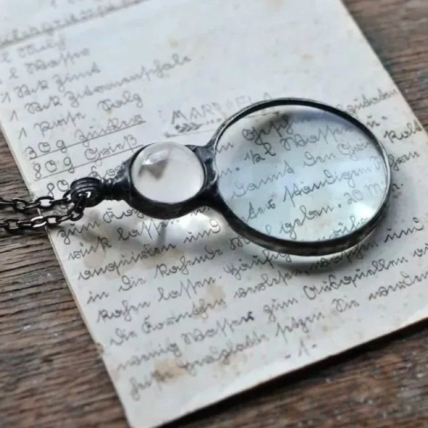 Collier Loupe Grossissante