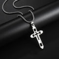 Collier & Médaillon Croix argent