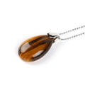 Collar de Ojo de Tigre con Colgante para Hombre y Mujer