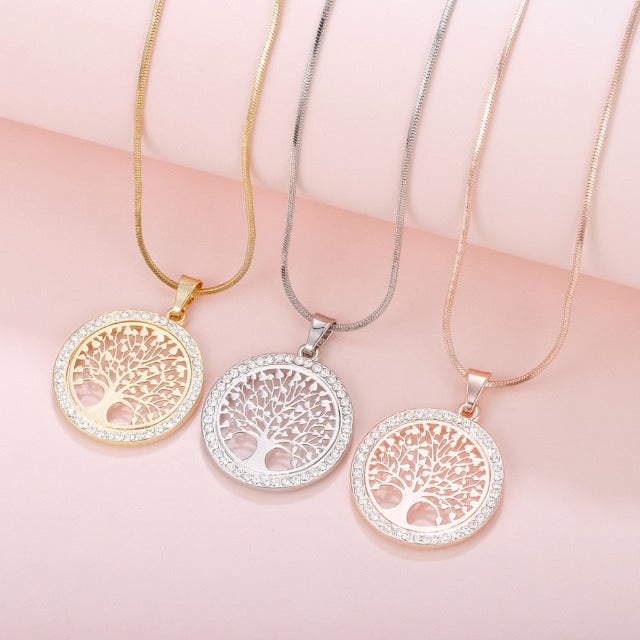 Collar Colgante Árbol de la Vida para Mujer