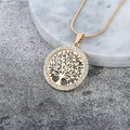 Collar Colgante Árbol de la Vida para Mujer en oro