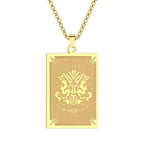 Collier Pendentif avec Signe du Zodiaque