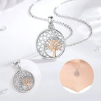 Collar colgante elegante Árbol de la Vida para mujer