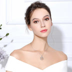 Collar colgante elegante Árbol de la Vida para mujer