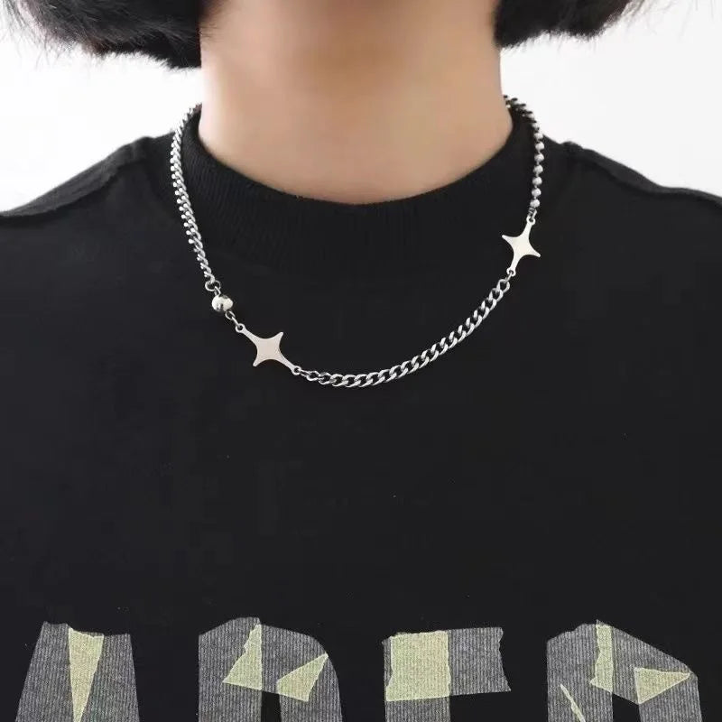 Collier Pendentif Etoile pour Homme 2