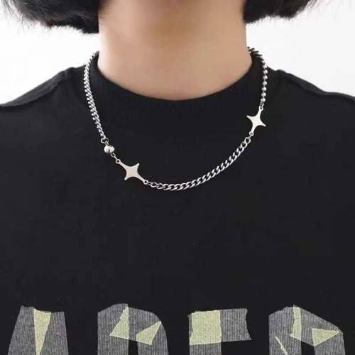 Star Pendant Necklace for Men 2