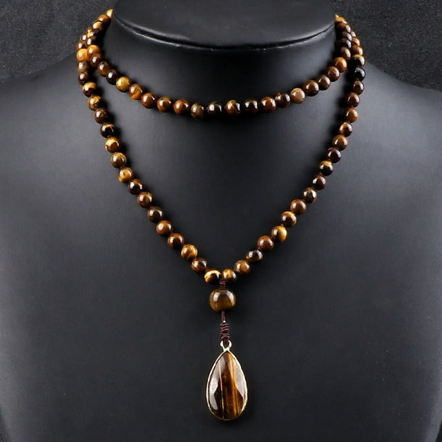 Tiger Eye Necklace & Pendant for Men and Women
