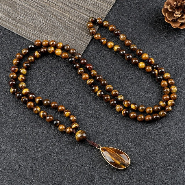 Tiger Eye Necklace & Pendant for Men and Women