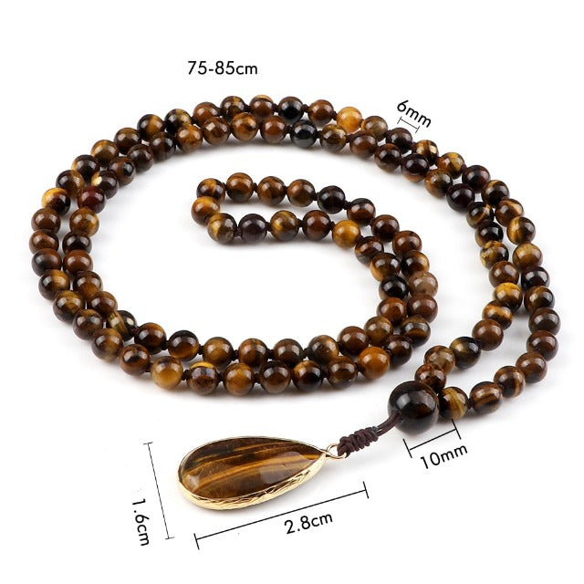 Tiger Eye Necklace & Pendant for Men and Women
