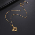 Om Buddhism Pendant Necklace