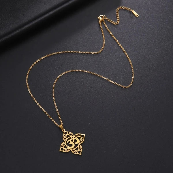 Collar Colgante Om Budismo