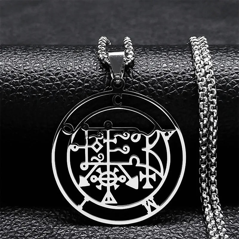 Collar Colgante Sigilo de Demonio camio