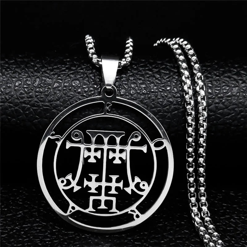 Collar Colgante Sigilo de Demonio foras