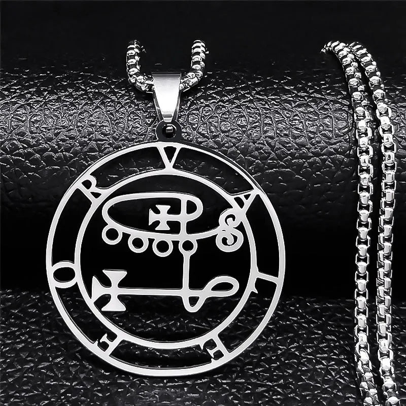 Collar Colgante Sigilo de Demonio valefor