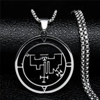 Collar Colgante Sigilo de Demonio vual
