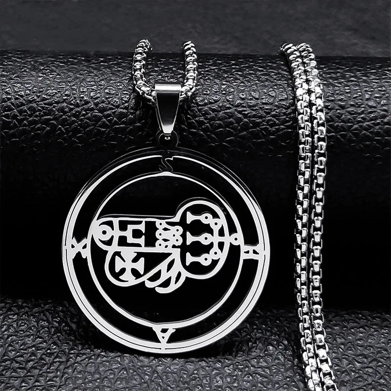 Collar Colgante Sigilo Demoníaco shax
