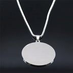 Yin Yang Sun and Moon Pendant Necklace