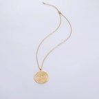 Collier & Pendentif Spirale Géométrique or