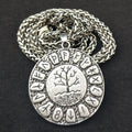 Collar Colgante Yggdrasil plateado